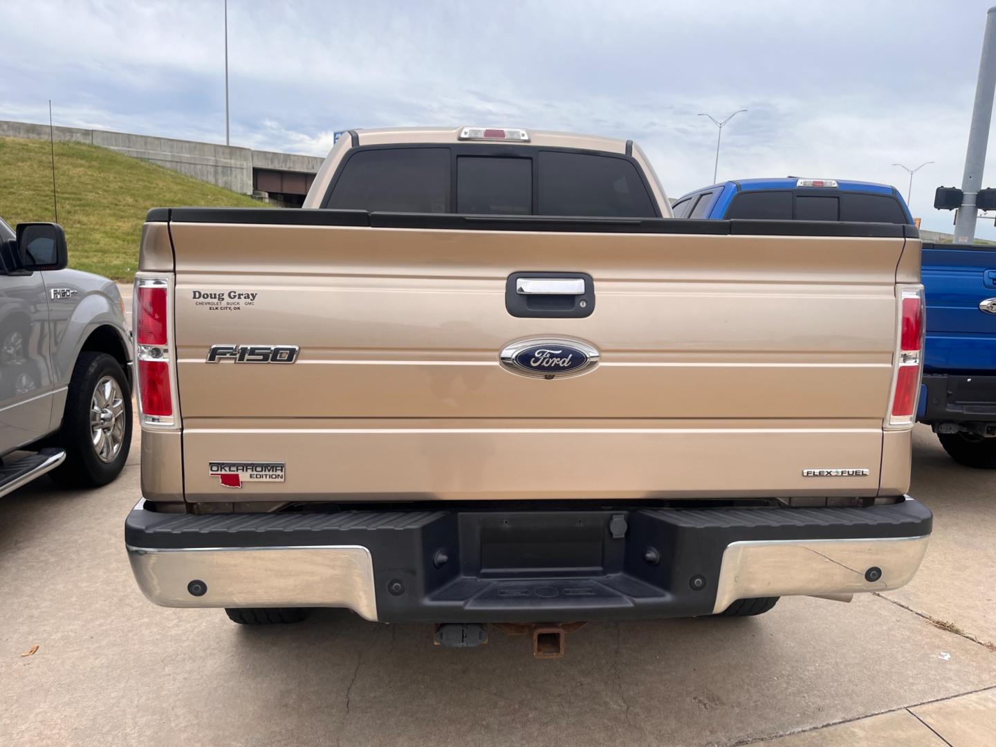 2014 TAN FORD F-150 XL; PLATINUM; XL SuperCrew 5.5-ft. Bed 4WD (1FTFW1EF4EK) with an 5.0L V8 engine, 6-Speed Automatic transmission, located at 8101 E. Skelly Dr., Tulsa, OK, 74129, (918) 592-3593, 36.121891, -95.888802 - Photo#3