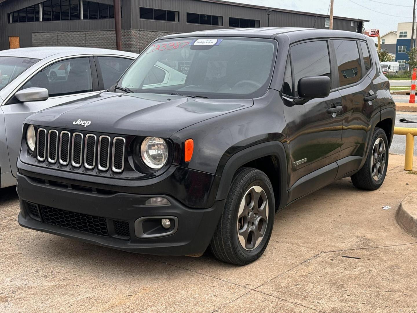 2017 BLACK JEEP COMPASS SPORT Sport 4WD (3C4NJDBB3HT) with an 2.4L L4 DOHC 16V engine, located at 8101 E. Skelly Dr., Tulsa, OK, 74129, (918) 592-3593, 36.121891, -95.888802 - Photo#0