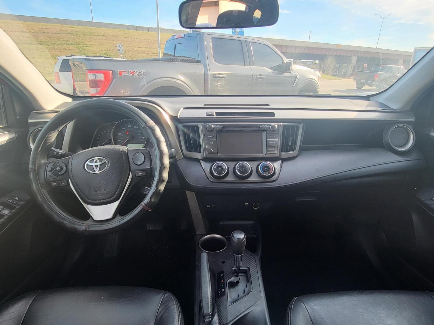 2015 RED TOYOTA RAV4 LE LE FWD (JTMZFREVXFJ) with an 2.5L L4 DOHC 16V engine, 6-Speed Automatic transmission, located at 8101 E. Skelly Dr., Tulsa, OK, 74129, (918) 592-3593, 36.121891, -95.888802 - Photo#4