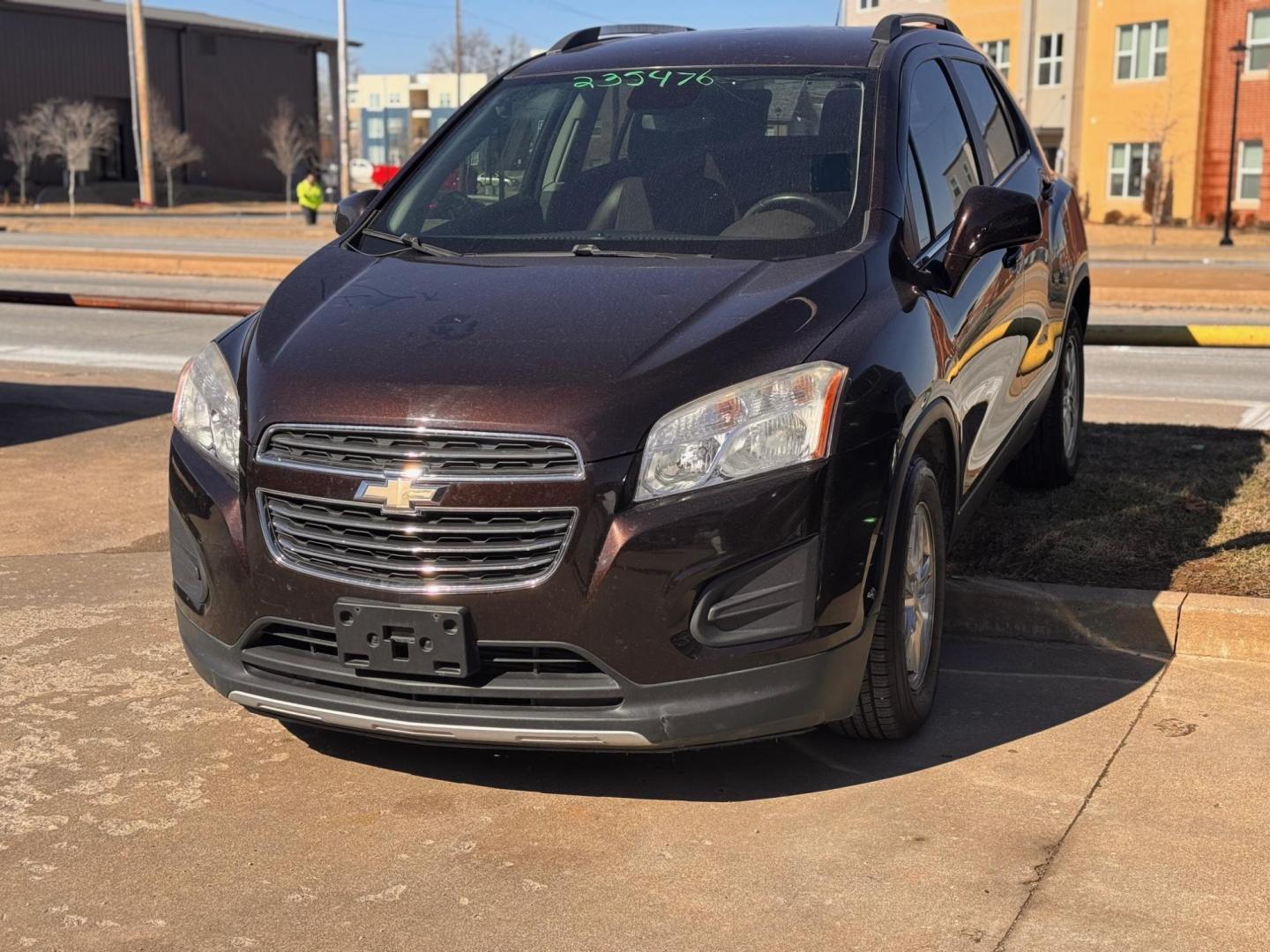 2015 BROWN Chevrolet Trax LT FWD (KL7CJLSBXFB) with an 1.4L L4 DOHC 16V FFV engine, located at 8101 E. Skelly Dr., Tulsa, OK, 74129, (918) 592-3593, 36.121891, -95.888802 - Photo#0